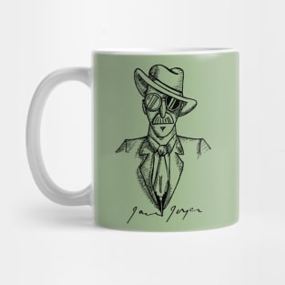 James Joyce Pen Mug